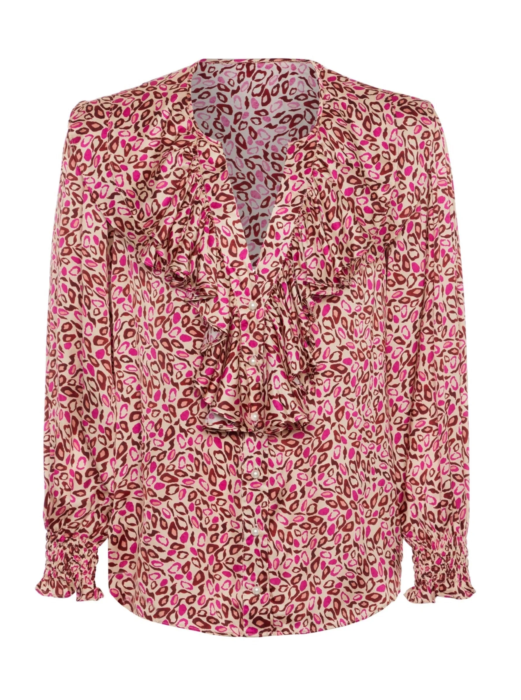 #202 Claudia Fault  Blouse - SMALL
