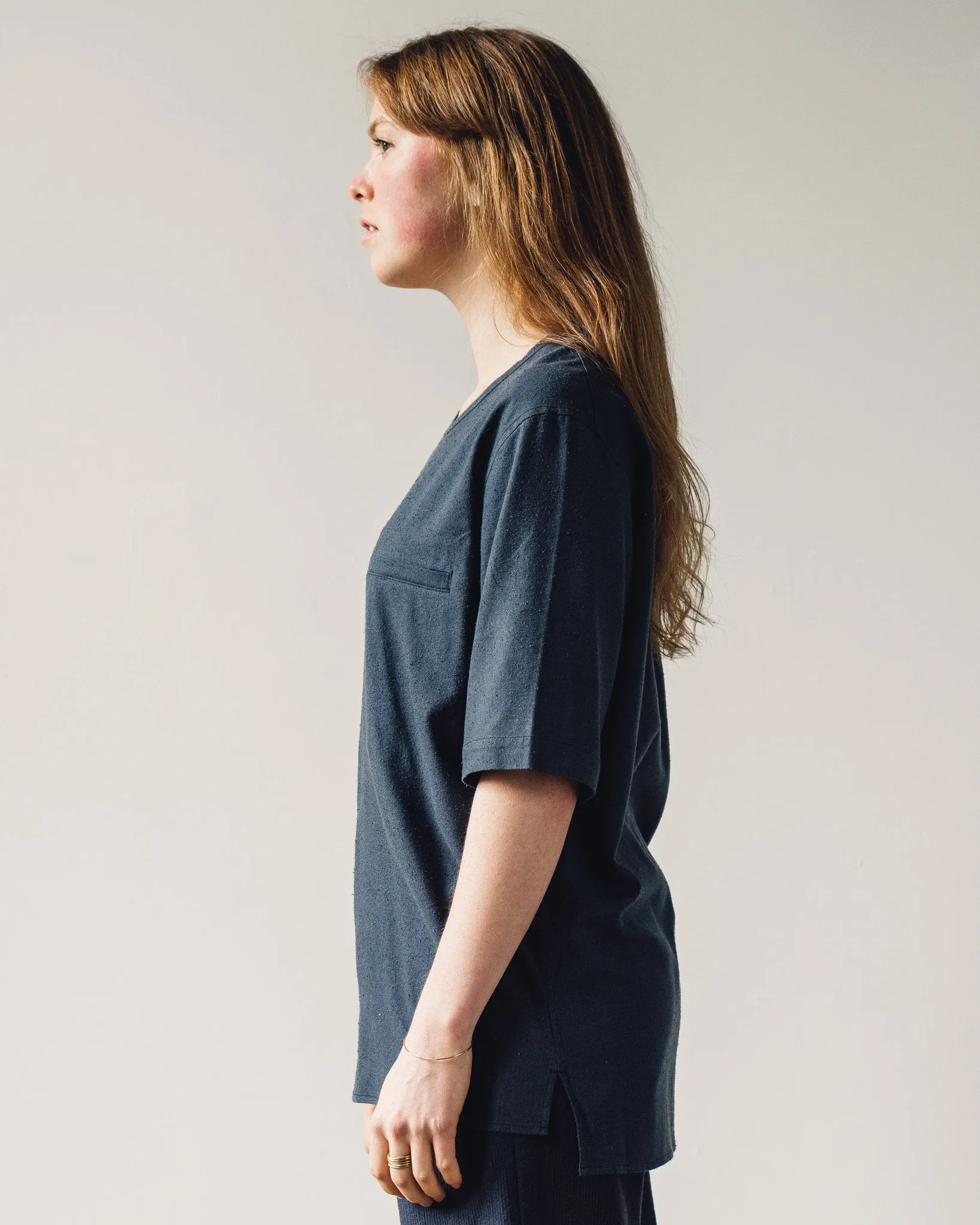 7115 Men's Pocket Tee, Navy