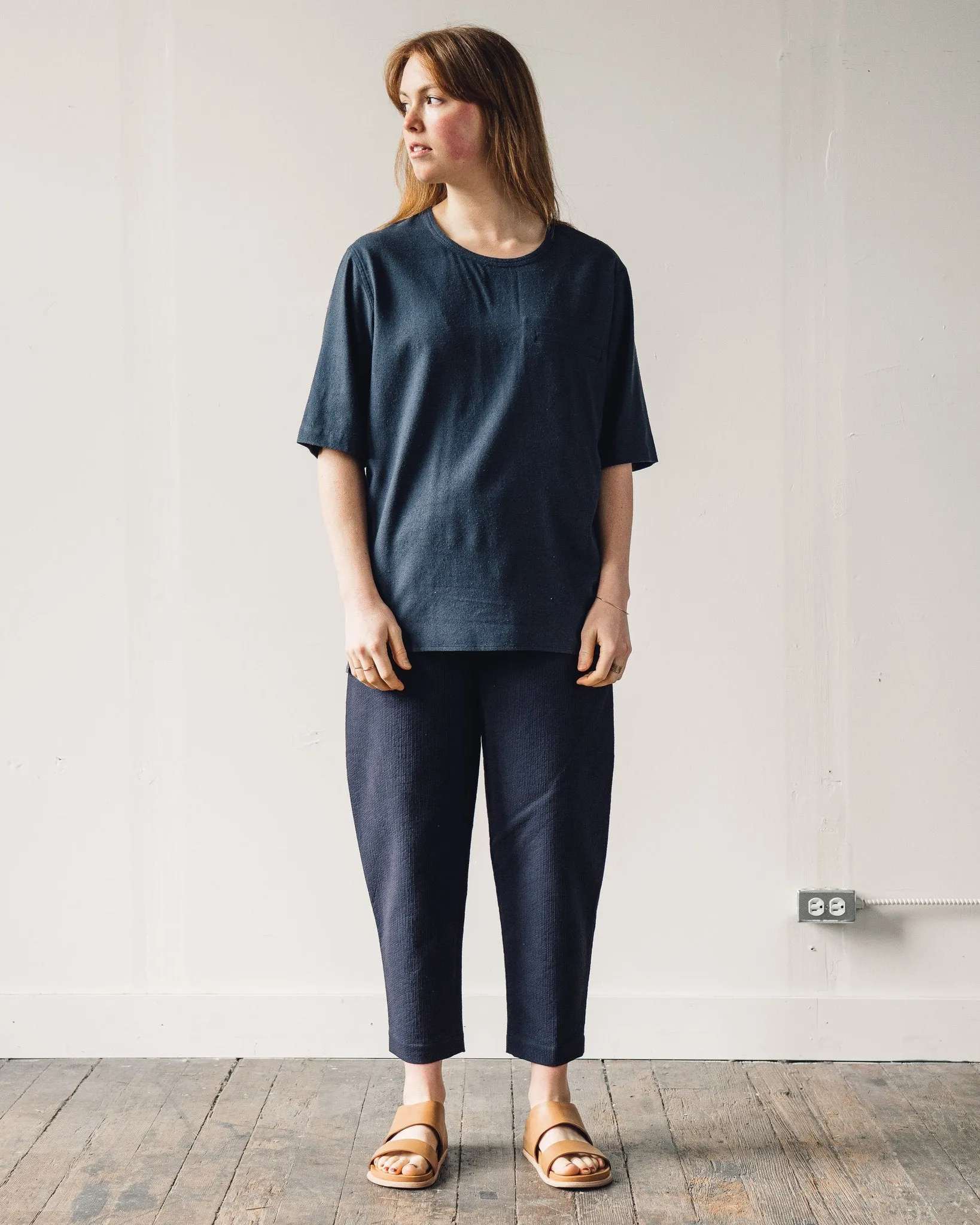 7115 Men's Pocket Tee, Navy