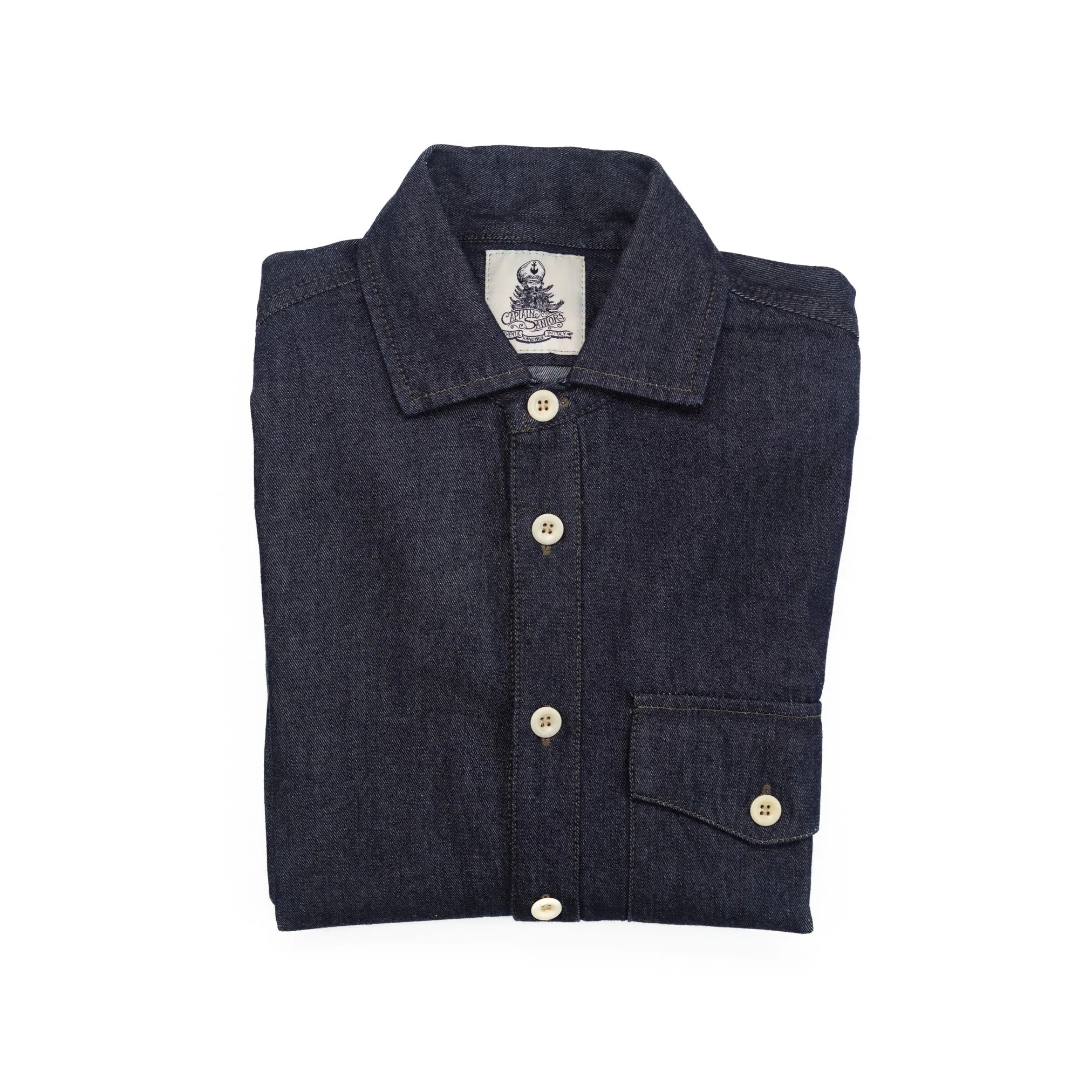 8806 Indigo Denim Shirt