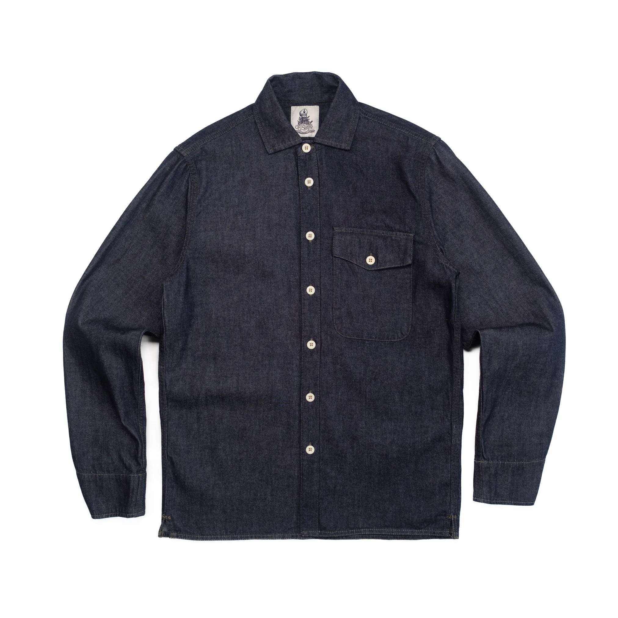 8806 Indigo Denim Shirt
