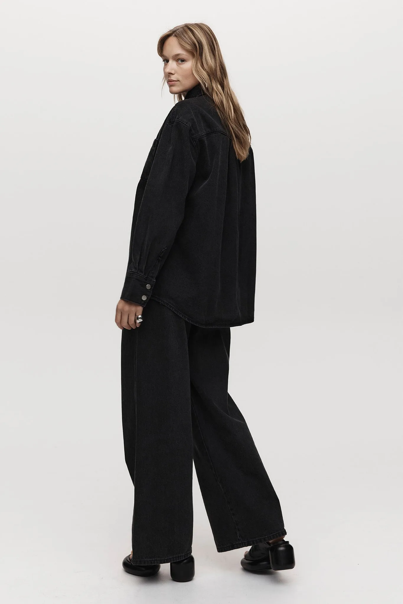 ALFALFA SHIRT - WASHED BLACK