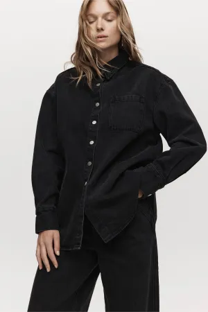 ALFALFA SHIRT - WASHED BLACK