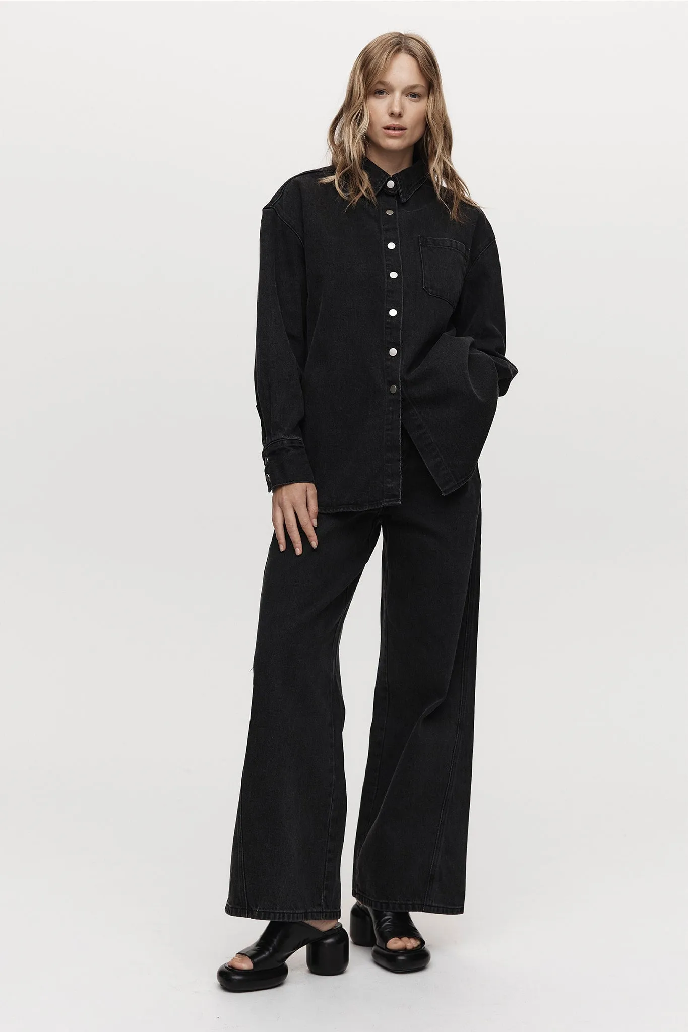 ALFALFA SHIRT - WASHED BLACK