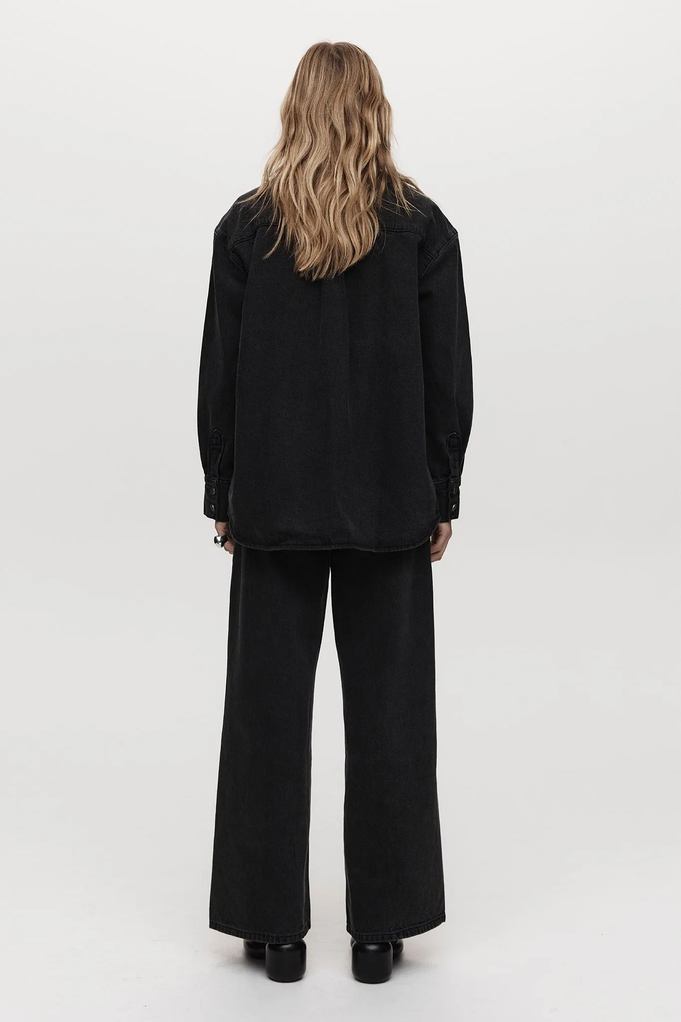 ALFALFA SHIRT - WASHED BLACK