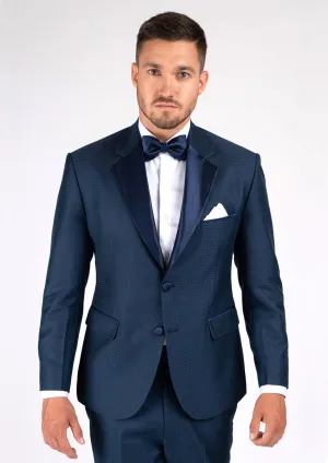 Astor Blue Microcheck Tuxedo