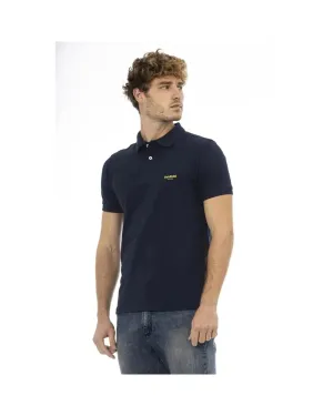 Baldinini Trend Men's Blue Cotton Polo Shirt - 2XL