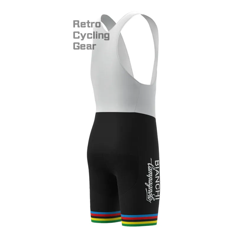 Bianchi Stripe Retro Cycling Shorts