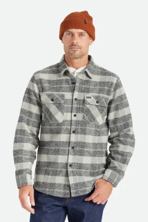 Brixton Heavyweight Flannel - Black/Charcoal