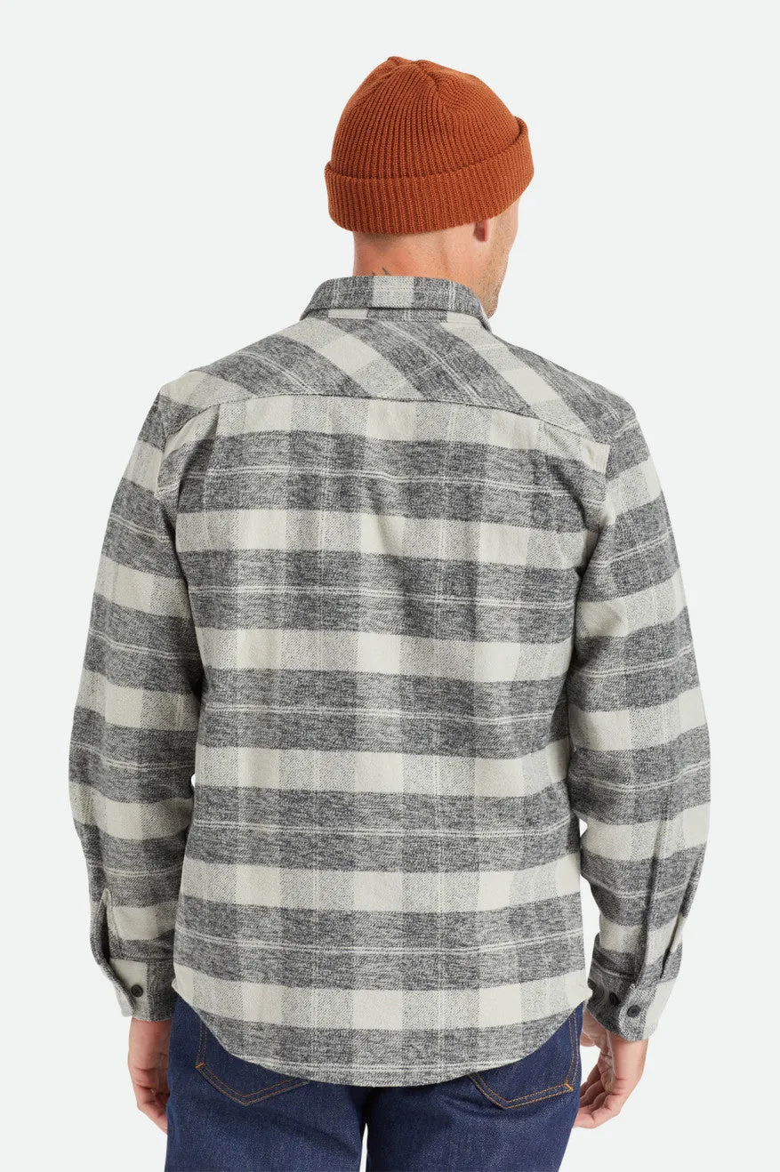 Brixton Heavyweight Flannel - Black/Charcoal