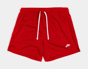 Club Flow Mesh Mens Shorts (Red)