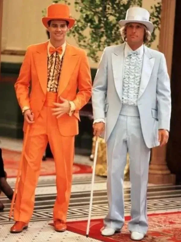 Dumb and Dumber Orange Suits