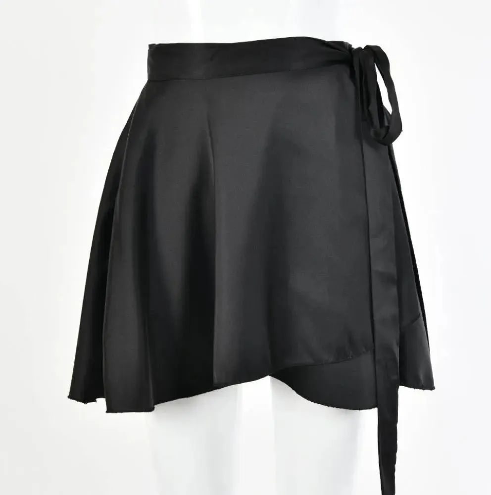 Fashion Casual Satin Two-Piece Dress Suit