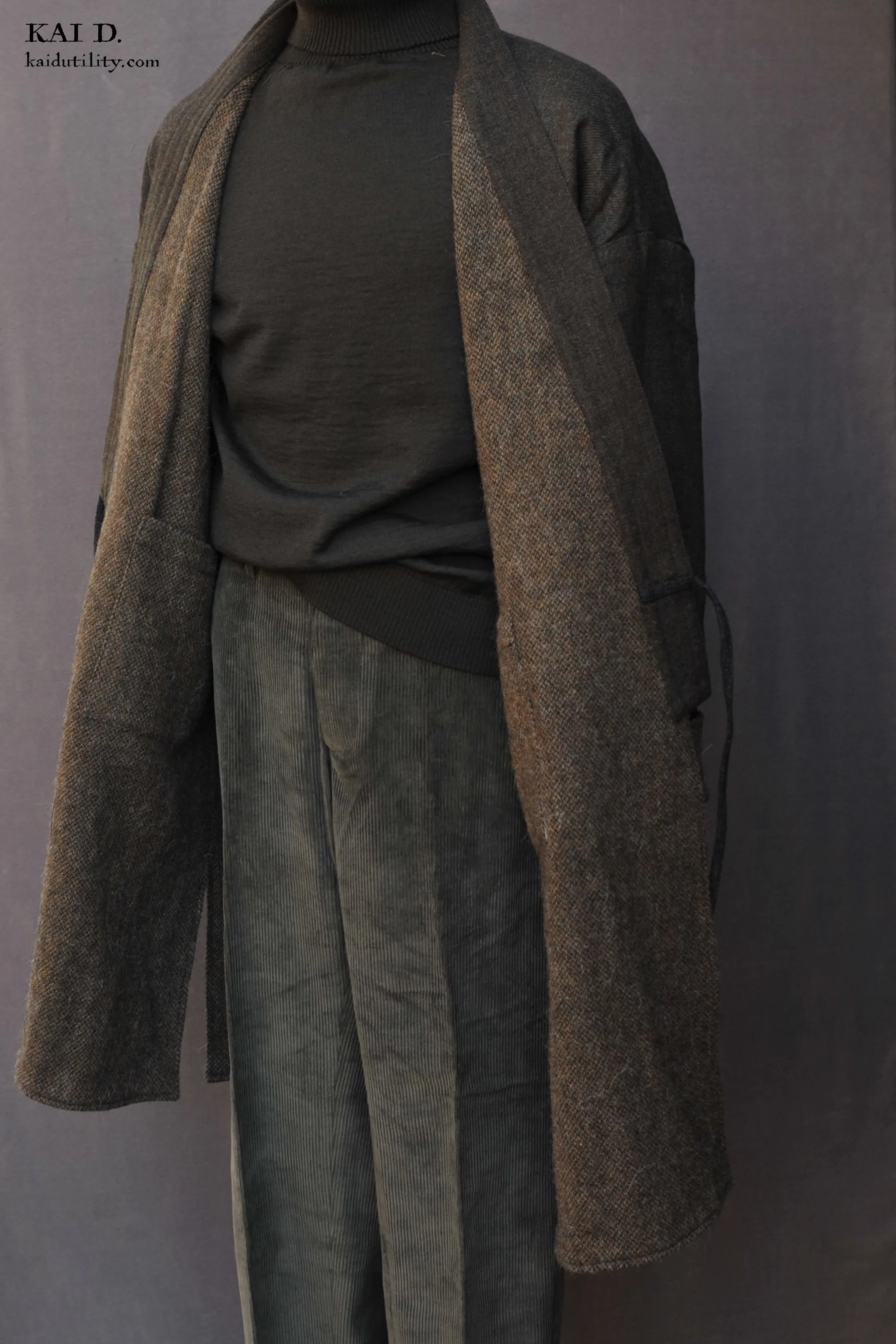 Full Length Japanese Farmer Coat - Miyama - Medium (NO RETURN)
