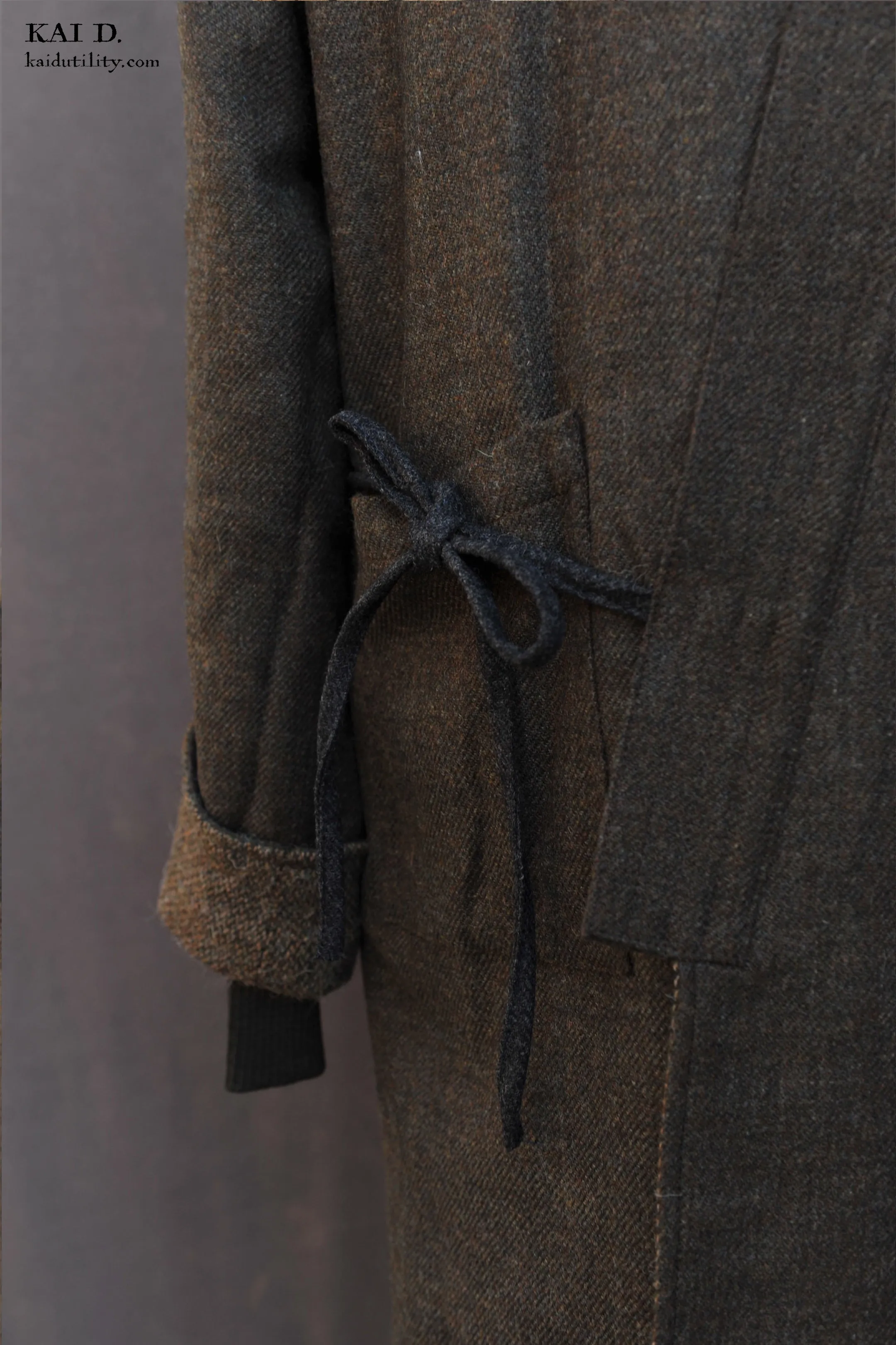 Full Length Japanese Farmer Coat - Miyama - Medium (NO RETURN)