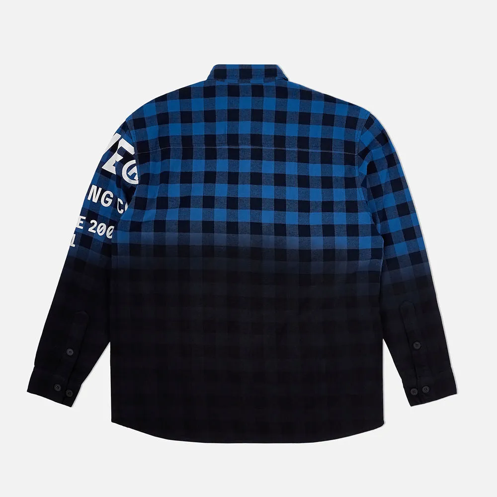 Gargantuan Flannel Shirt Blue