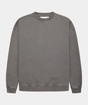 GP Drop Shoulder Crew Neck Sweat - Acid Grey