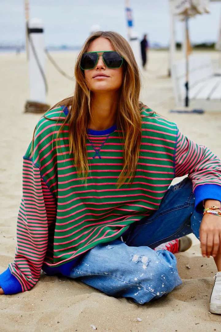 Hammill & Co Retro Stripe Sweat