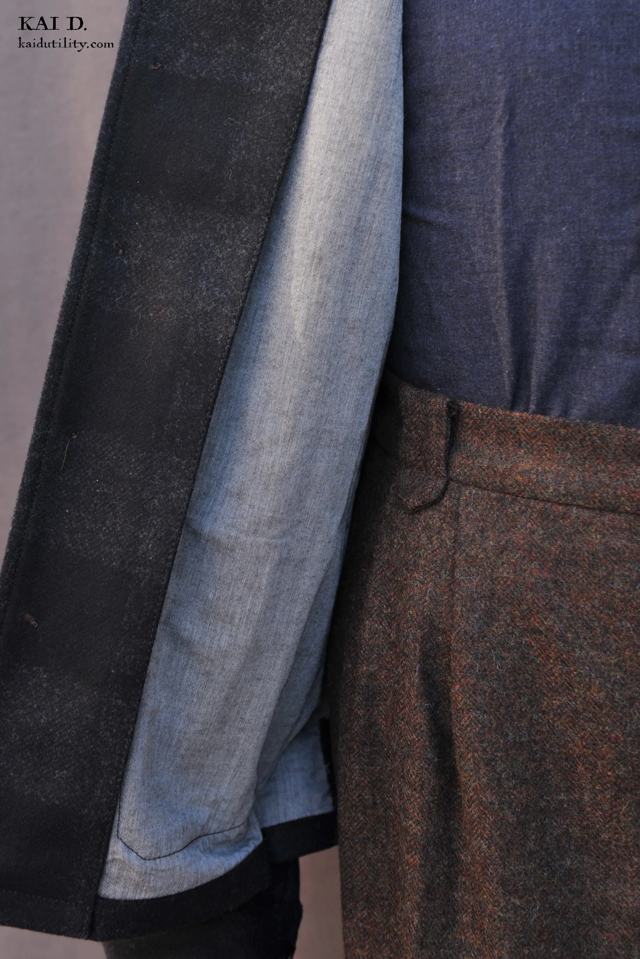 Hardy Chore Jacket - Tonal Wool Plaid - M