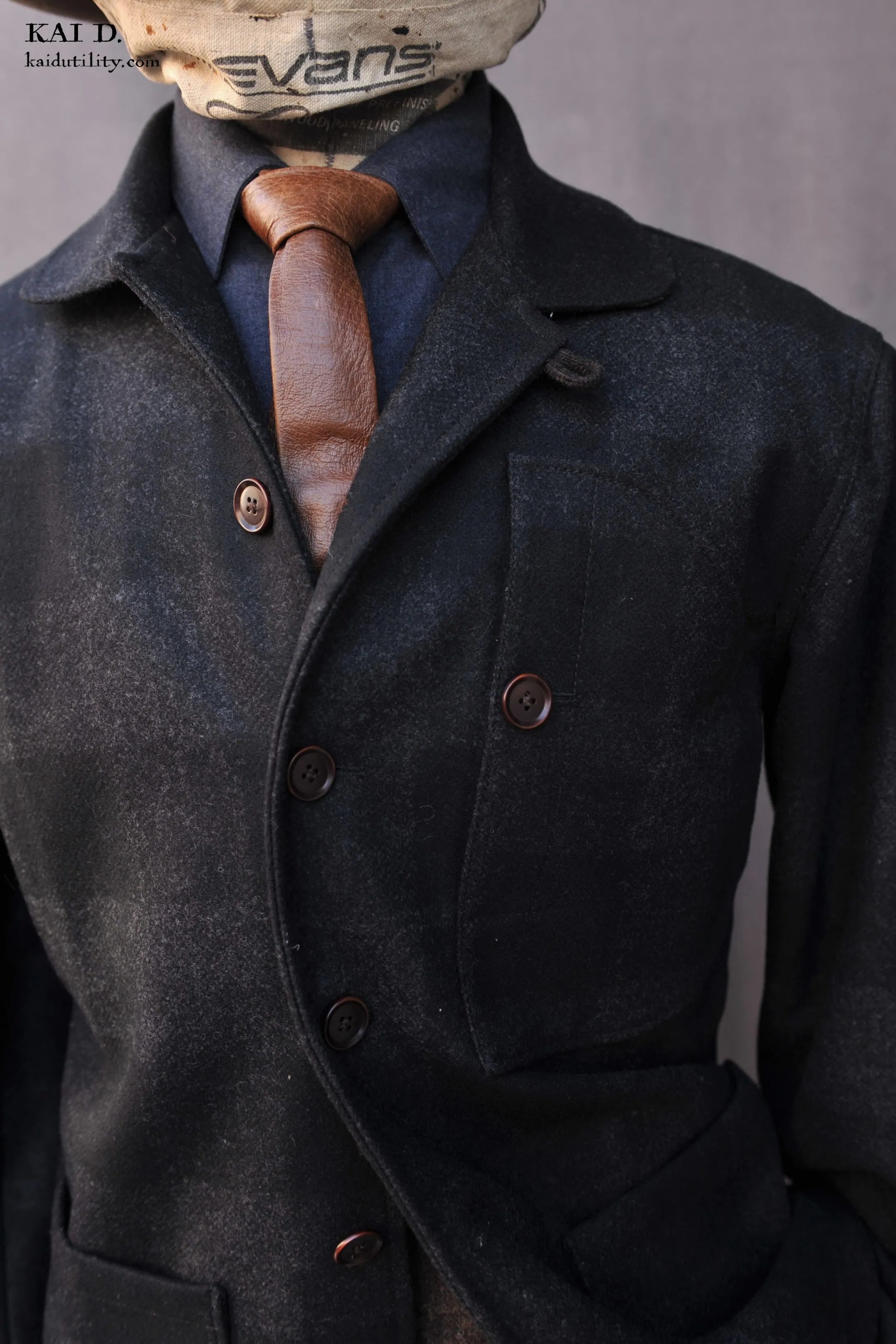 Hardy Chore Jacket - Tonal Wool Plaid - M