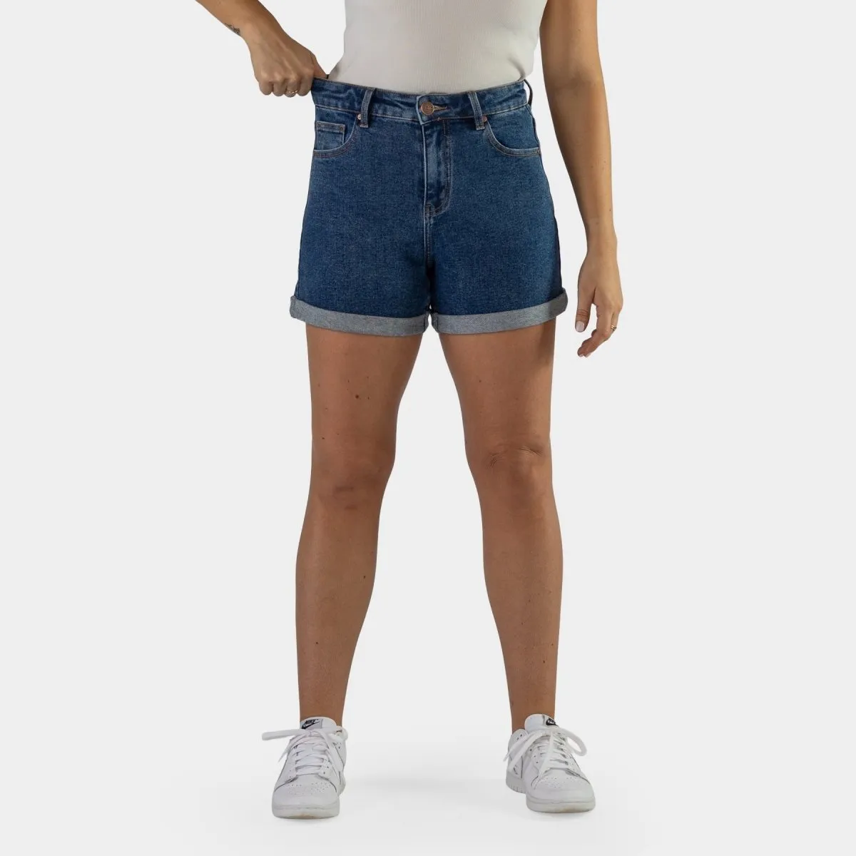 Impact Classic Jeans Shorts - Dark Blue