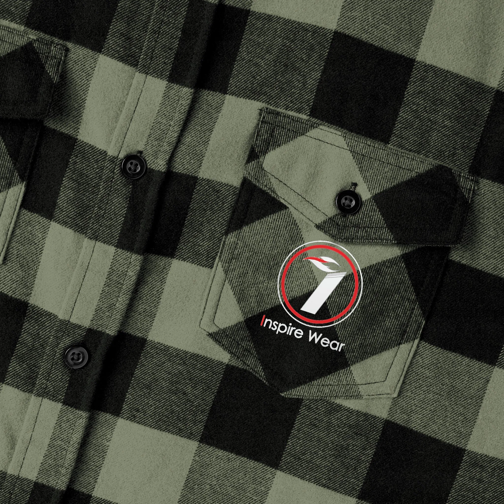 Inspire Wear Unisex Flannel Shirt