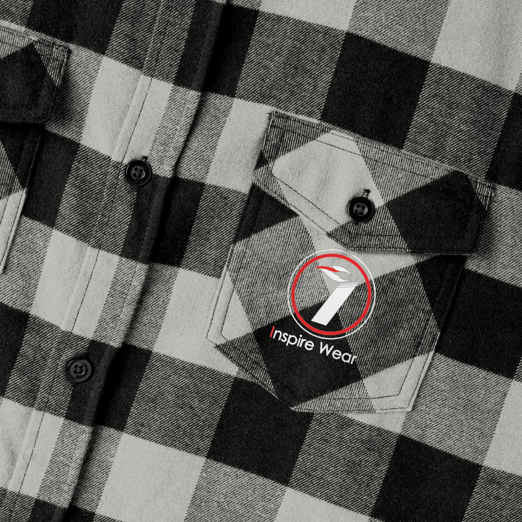 Inspire Wear Unisex Flannel Shirt