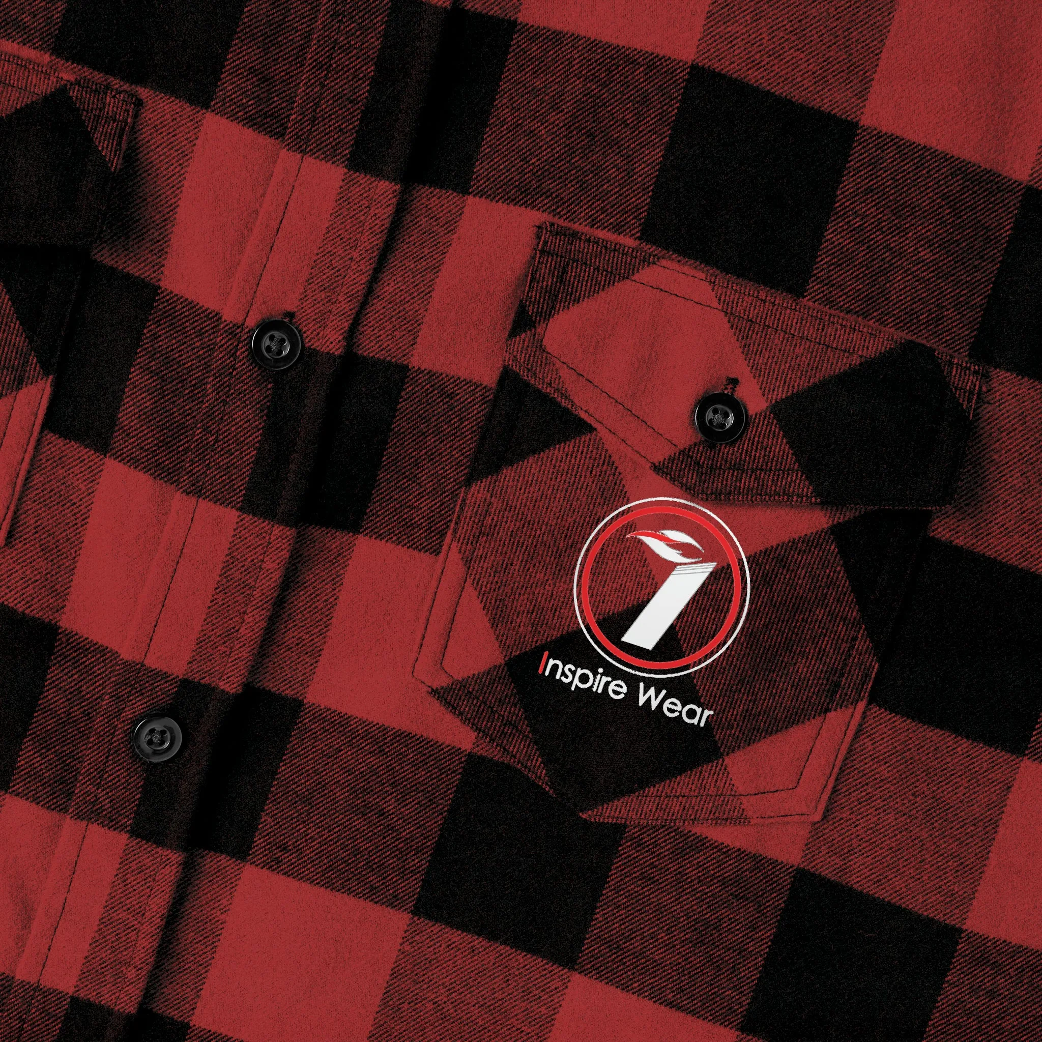 Inspire Wear Unisex Flannel Shirt