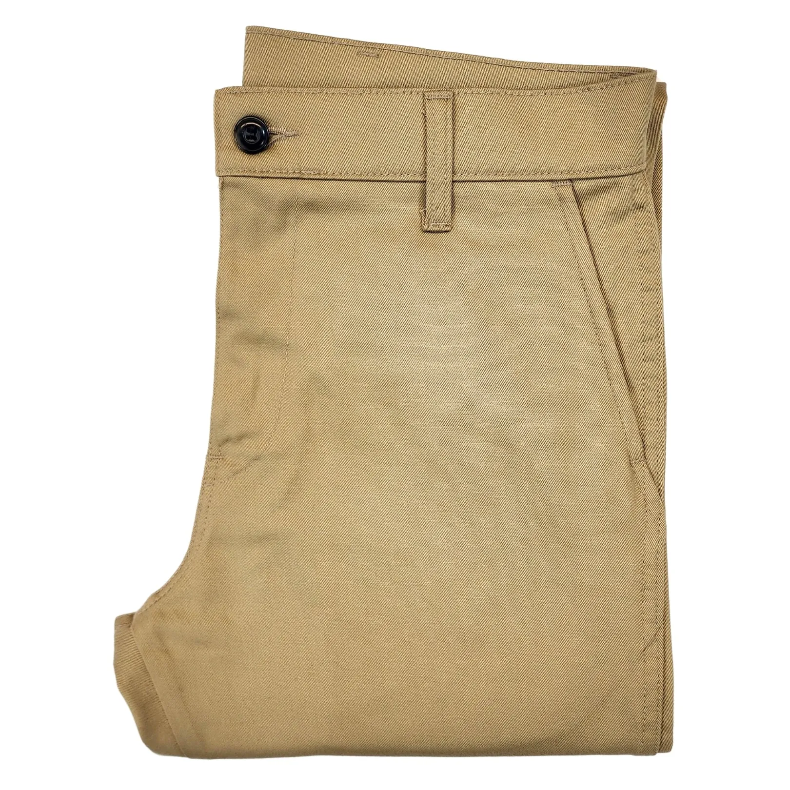 Khaki Classic Cotton Chino Trouser