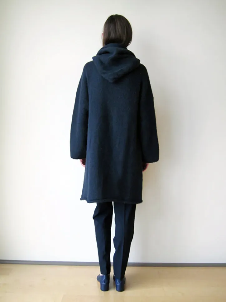 Lauren Manoogian Capote Coat, Black Melange