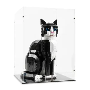LEGO® Tuxedo Cat Display Case (21349)