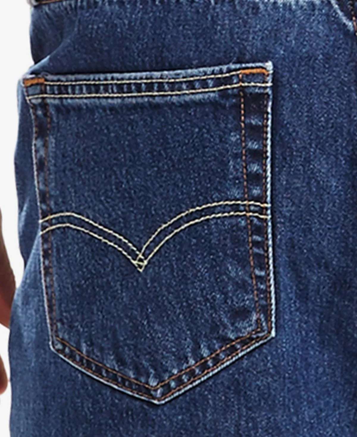 Levi's Men's 505 Regular Straight Fit Non-Stretch Jeans, Blue