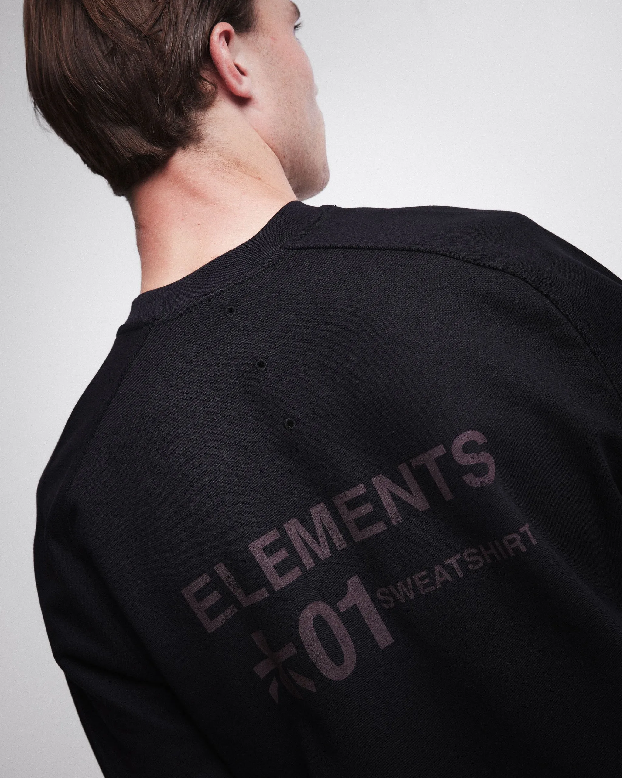 Long Sleeve Jersey Sweatshirt PR460100 Black