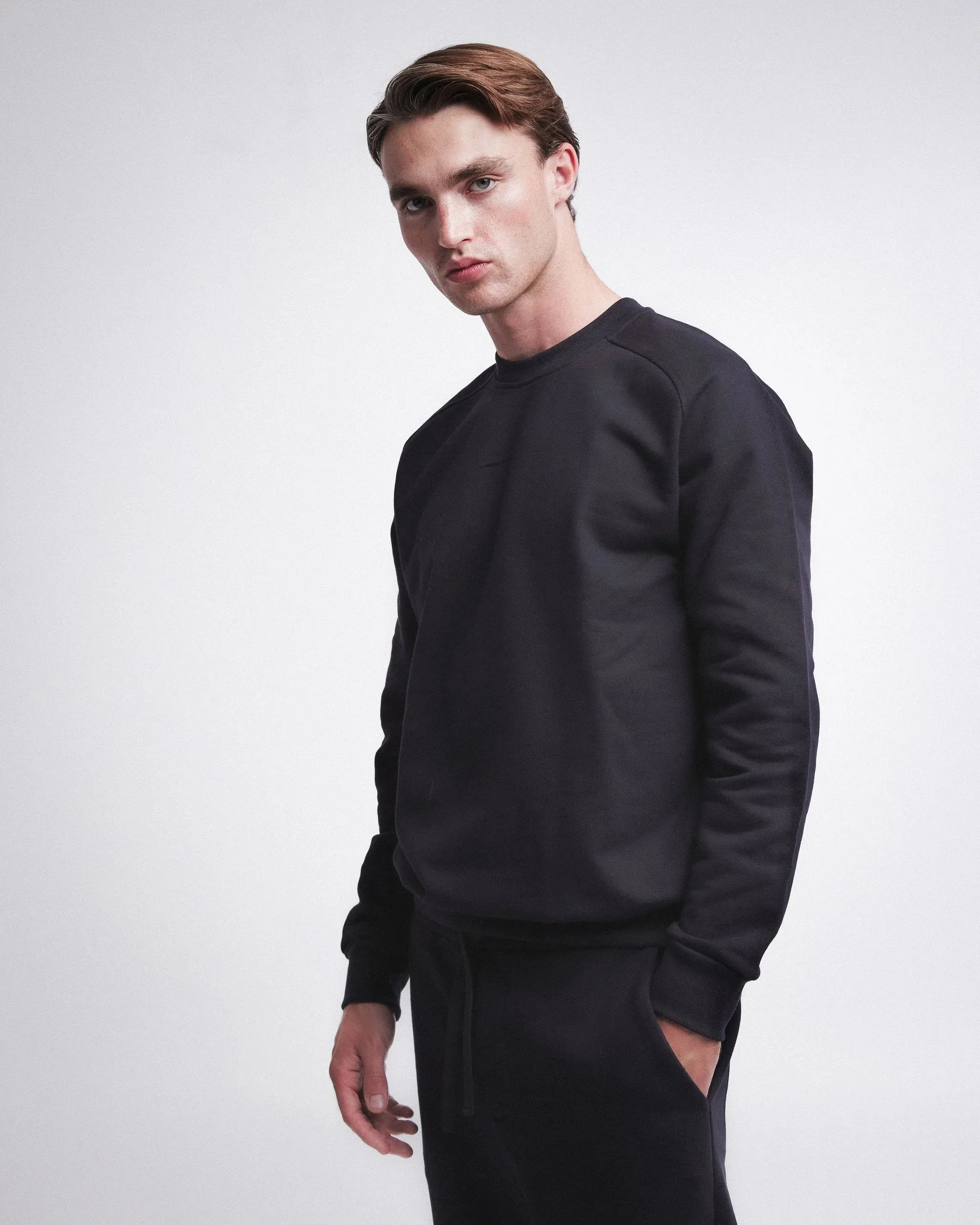 Long Sleeve Jersey Sweatshirt PR460100 Black