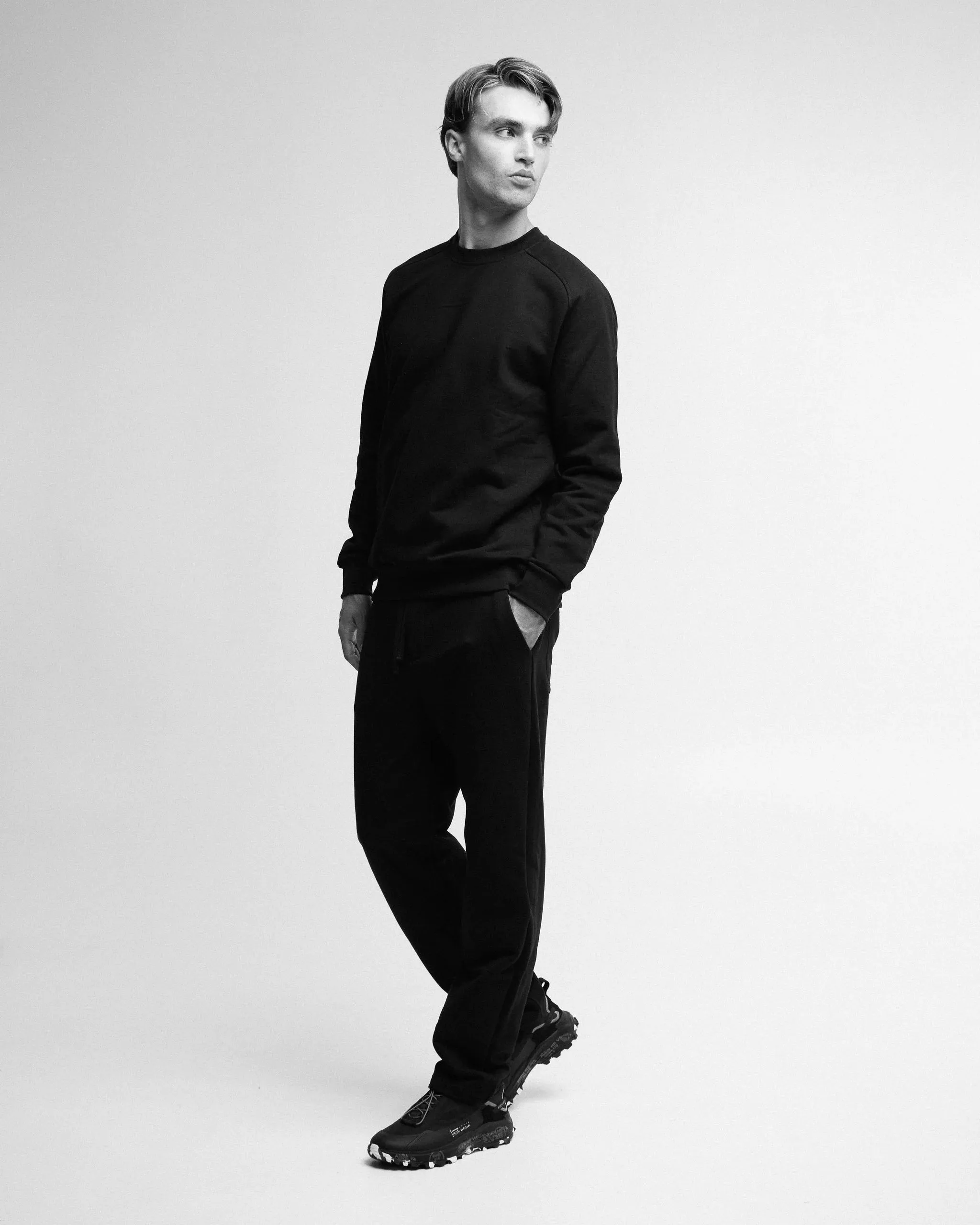 Long Sleeve Jersey Sweatshirt PR460100 Black