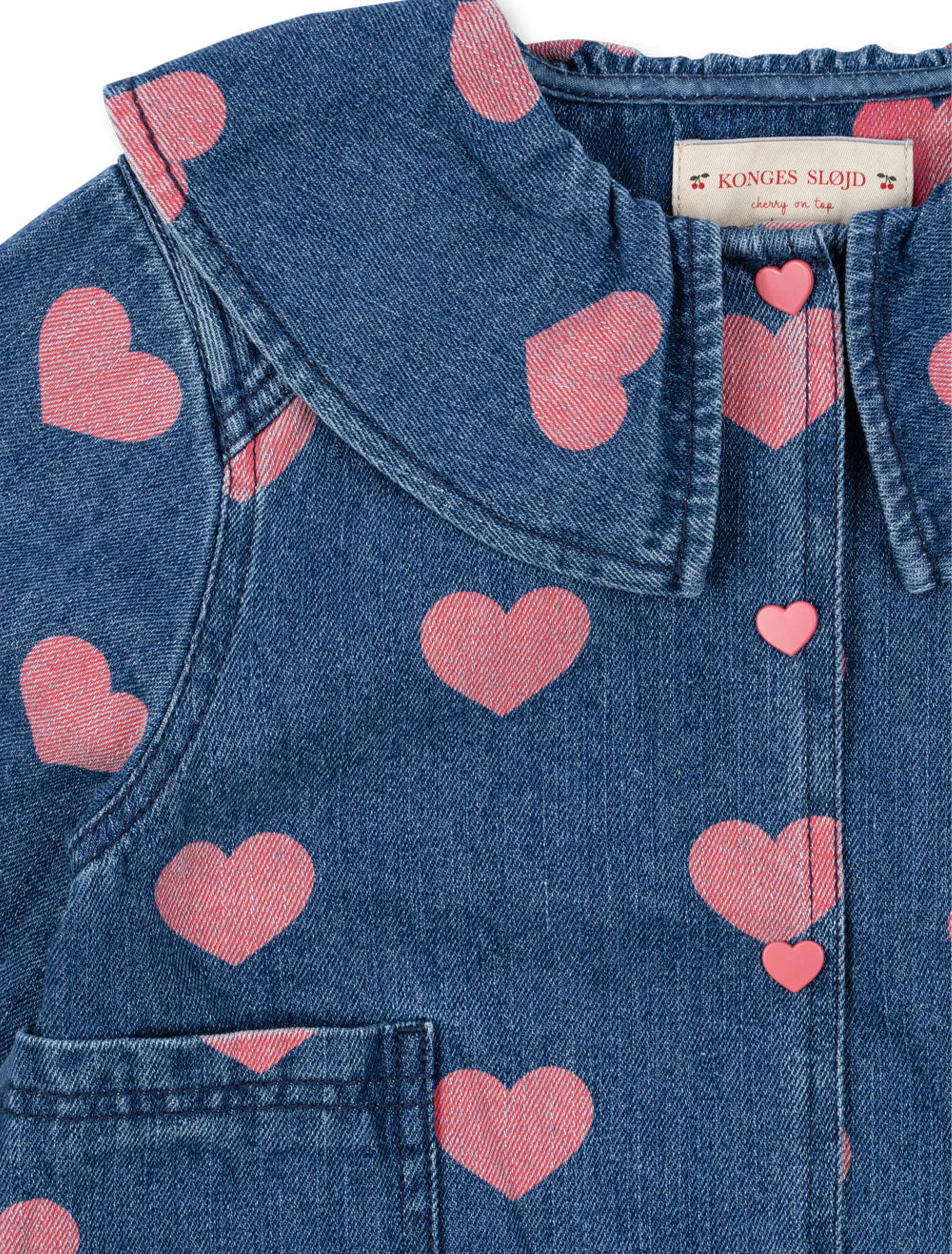 Magot Denim Shirt in Bon Coeur Pink