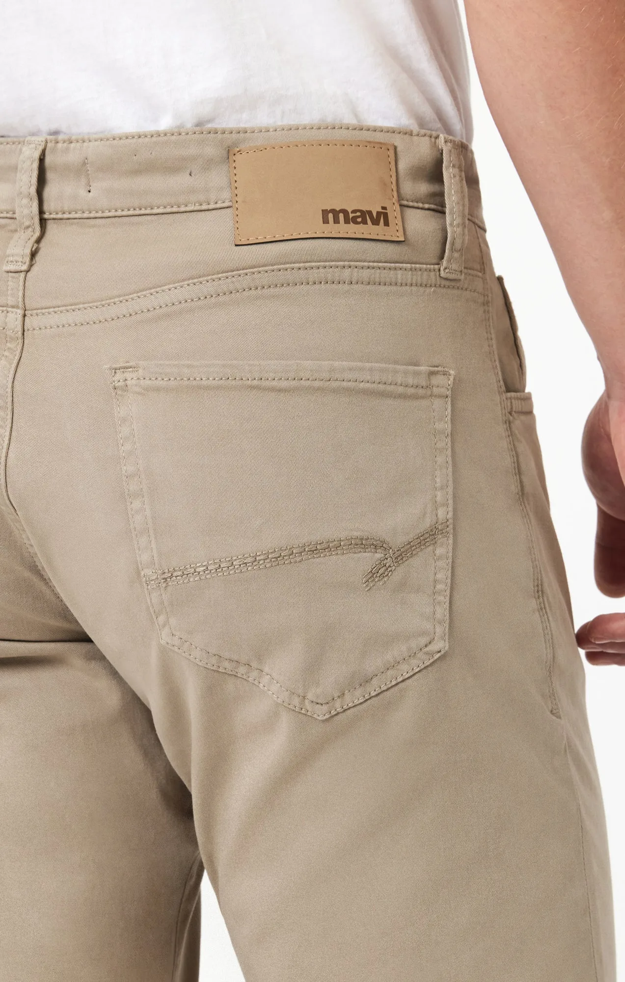MATT RELAXED STRAIGHT LEG IN SAND CASUAL TWILL