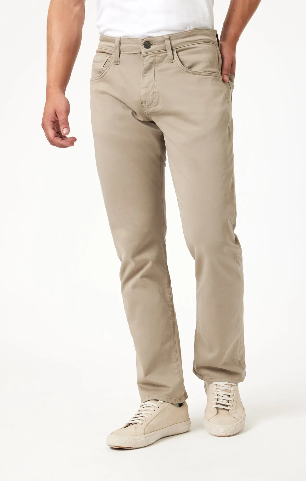MATT RELAXED STRAIGHT LEG IN SAND CASUAL TWILL