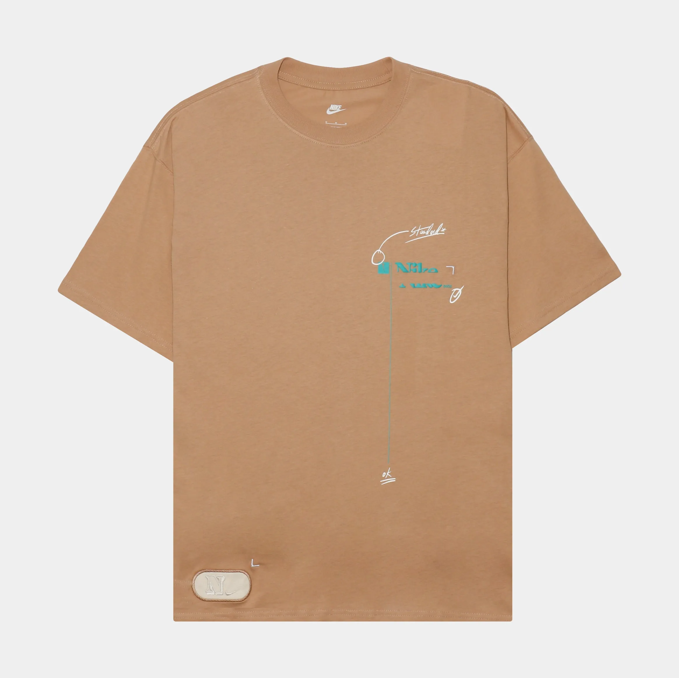 Max 90 Tee Mens Tshirt (Beige/Brown)