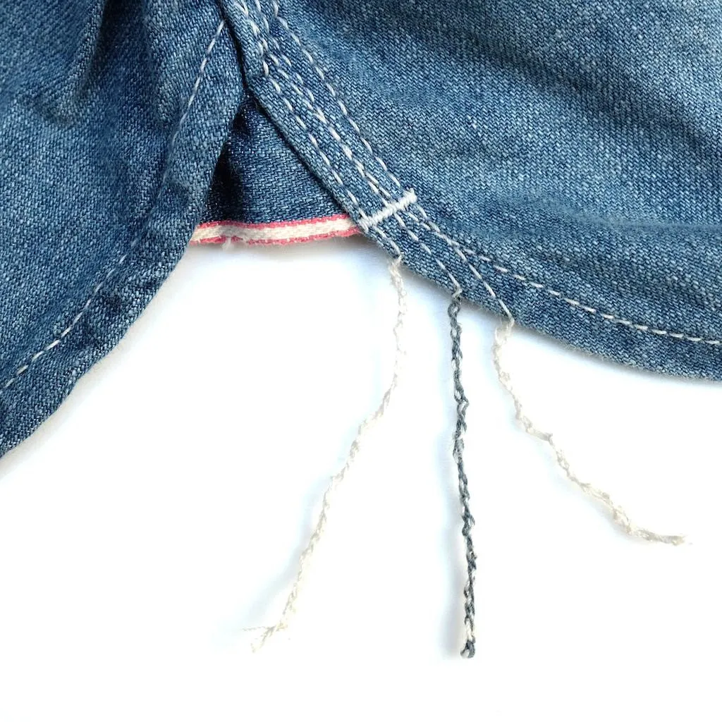 Momotaro 8oz. Washed GTB Selvedge Shirt