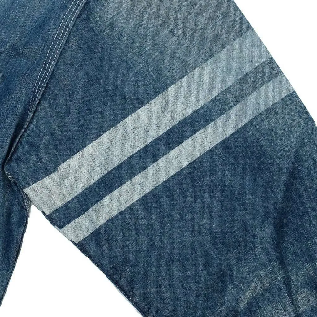 Momotaro 8oz. Washed GTB Selvedge Shirt
