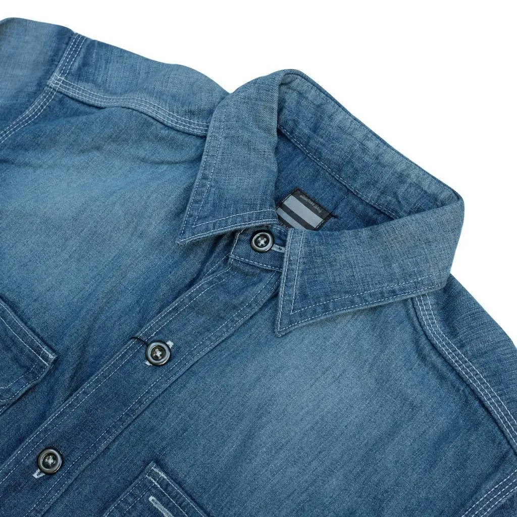 Momotaro 8oz. Washed GTB Selvedge Shirt