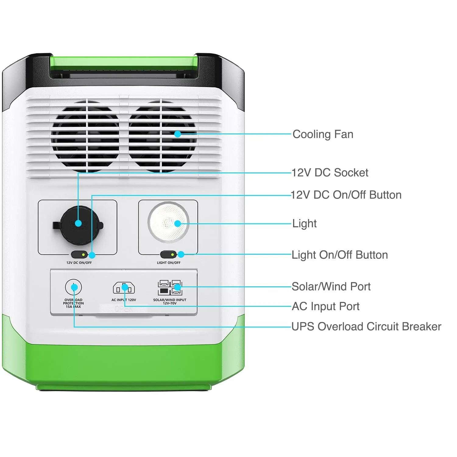 Nature's Generator Lithium 1800 Platinum PE