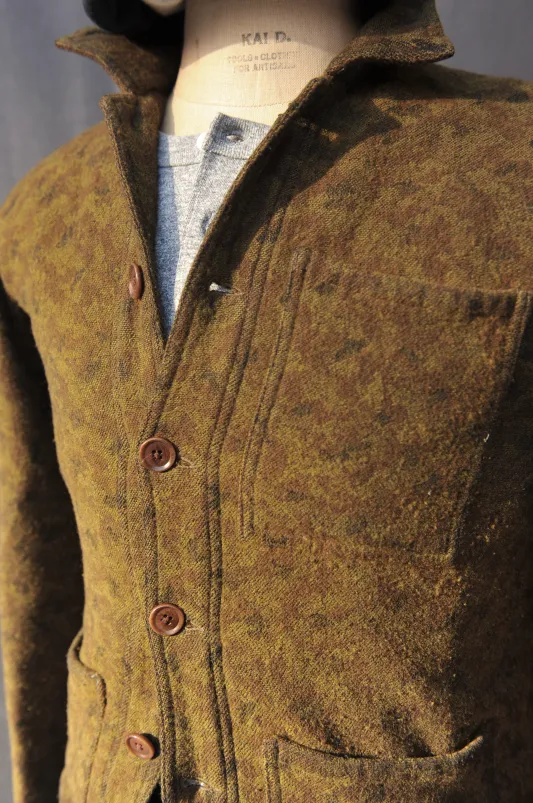Overdyed Camouflage Ainslie Jacket - S