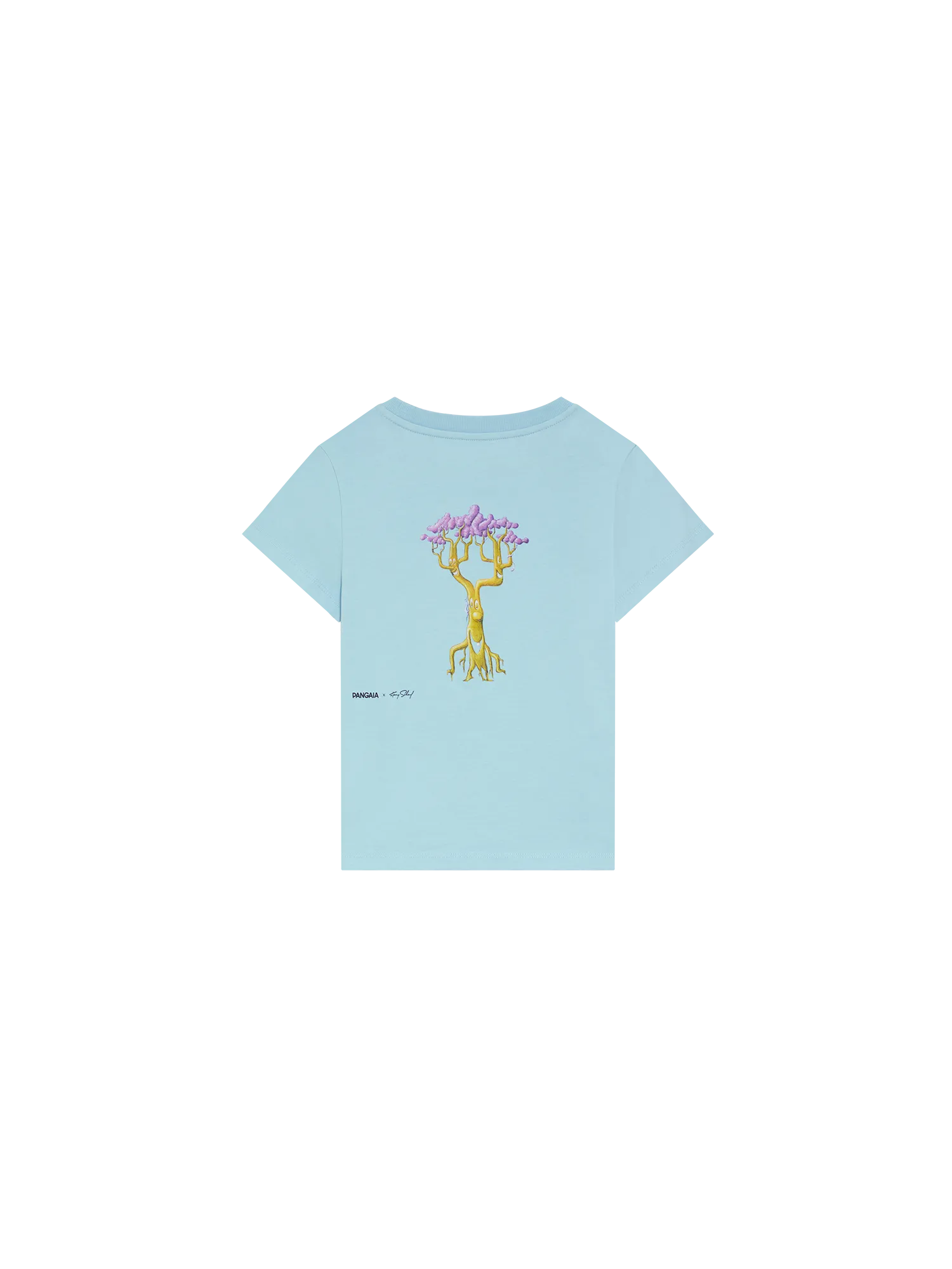 PANGAIA x Kenny Scharf Kids' 365 T-Shirt—celestial blue