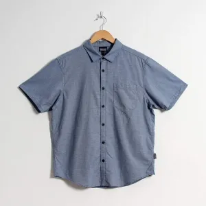 Patagonia Organic Cotton Slub Poplin Short Sleeve Shirt