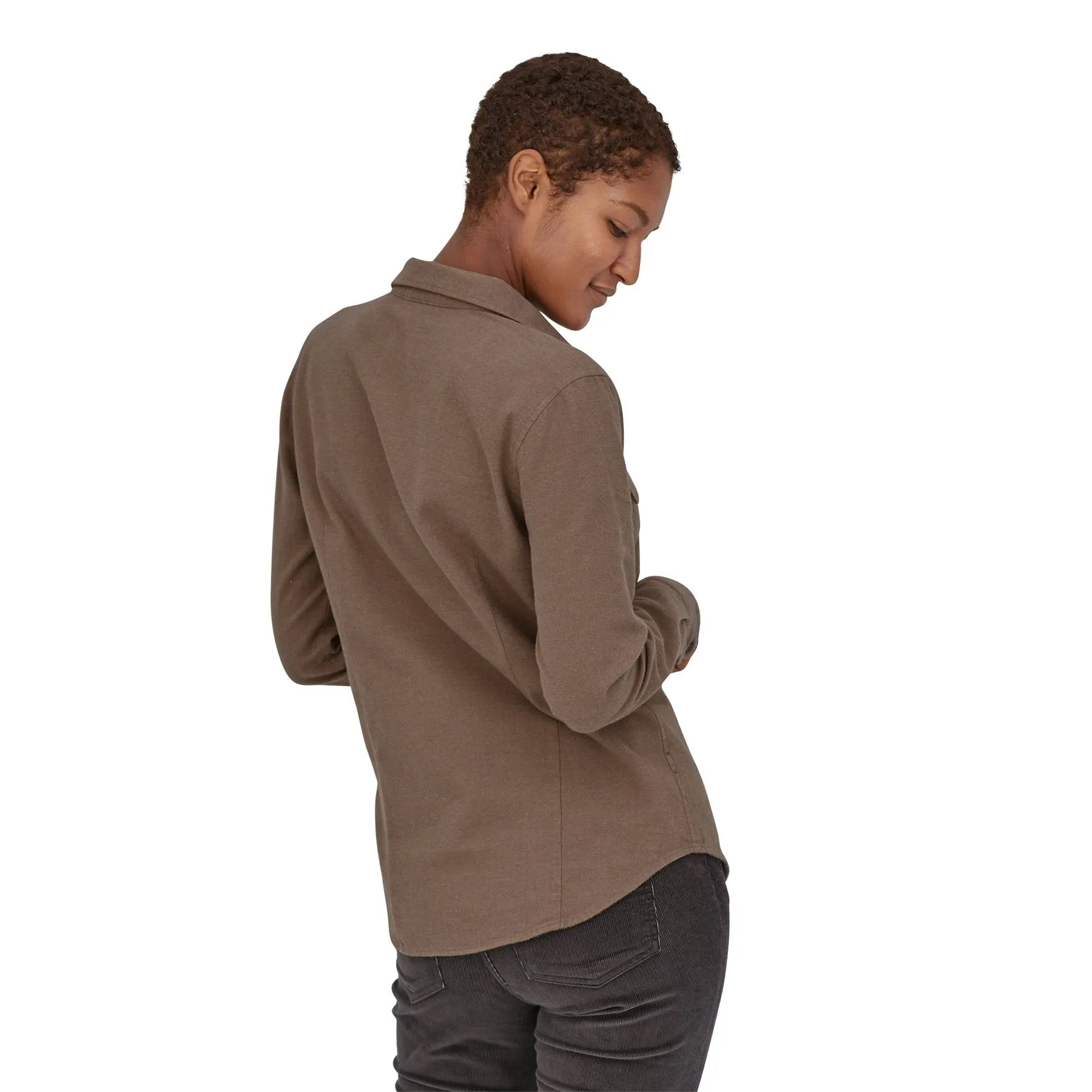 Patagonia Women's Long-Sleeved Organic Cotton Midweight Fjord Flannel Shirt