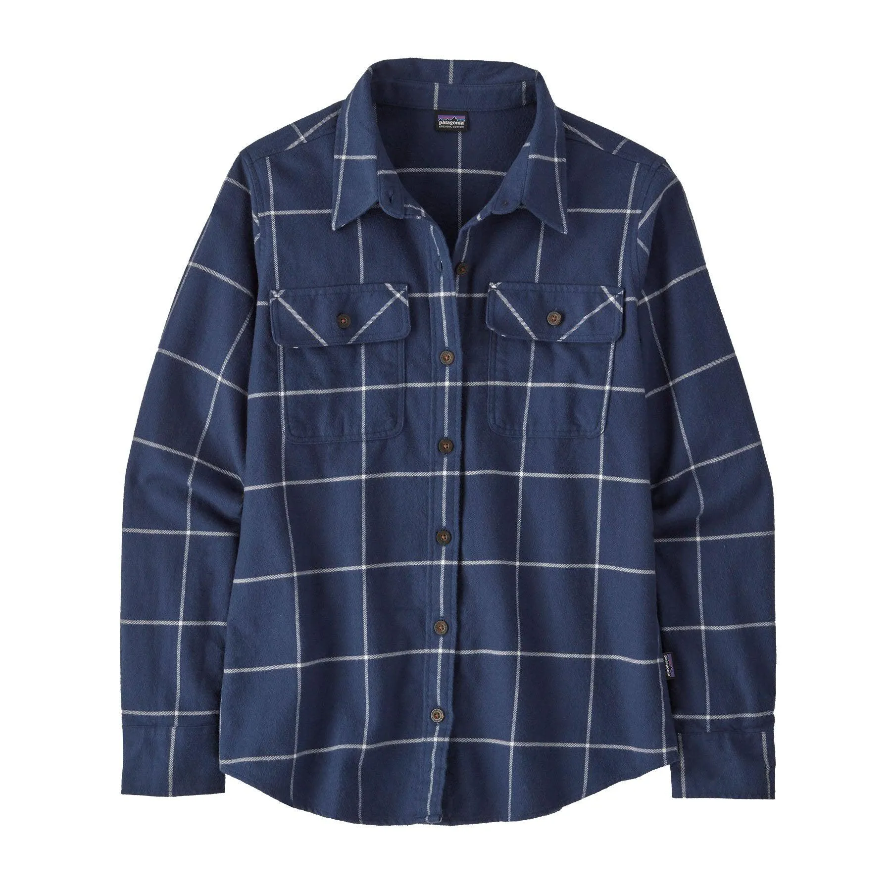 Patagonia Women's Long-Sleeved Organic Cotton Midweight Fjord Flannel Shirt