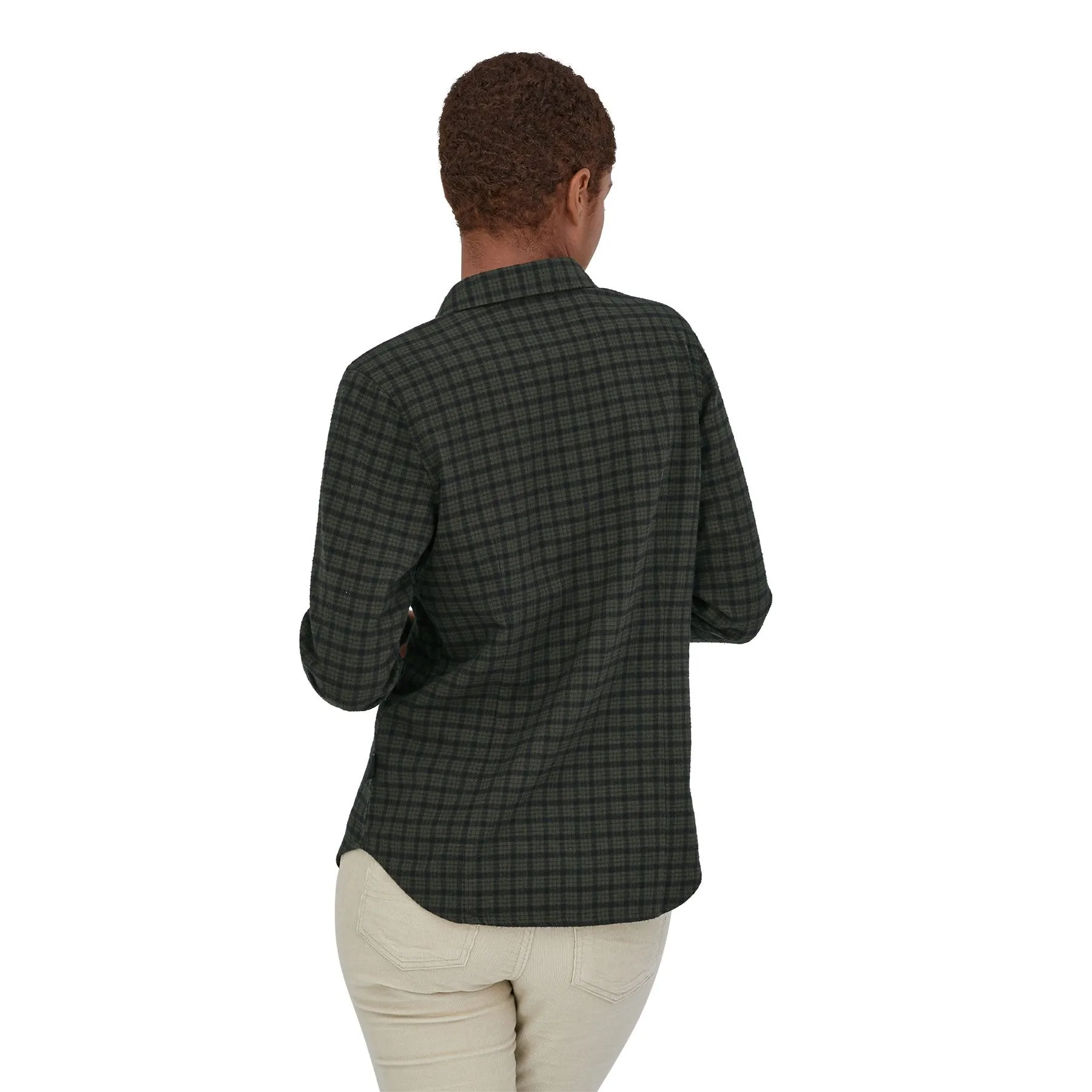 Patagonia Women's Long-Sleeved Organic Cotton Midweight Fjord Flannel Shirt