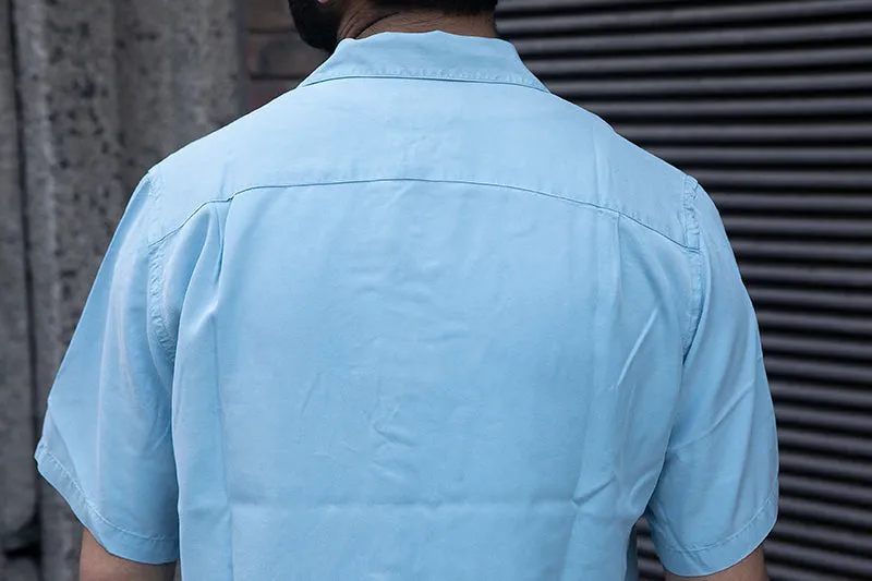 Portugues Flannel Dogtown Shirt - Sky